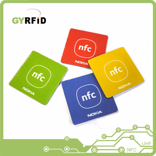 Icode Slix2 NFC Sticker RFID Labels for Metal Surface (LAP-F)